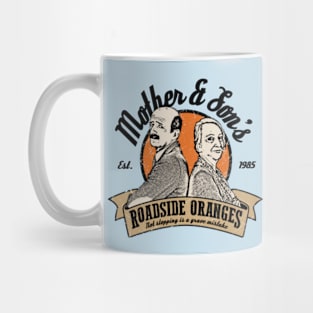 Mother & Son Roadside Oranges Mug